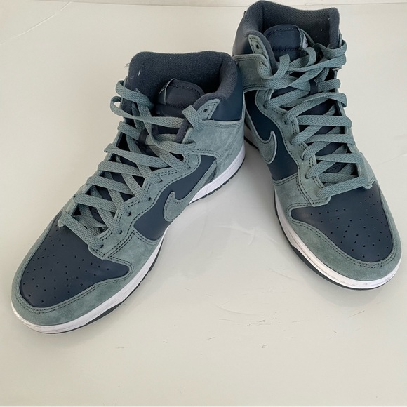 Nike Dunk High Retro PRM "Teal Suede" - Picture 4 of 17
